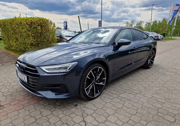 Audi A7 cena 228000 przebieg: 113000, rok produkcji 2018 z Susz małe 79